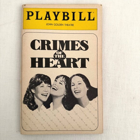 Crimes of the Heart Playbill Original Broadway Production 1981 Pulitzer Prize - Picture 9 of 10